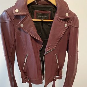 BCBG leather Jacket